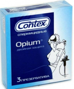Спермицидные контекс Опиум